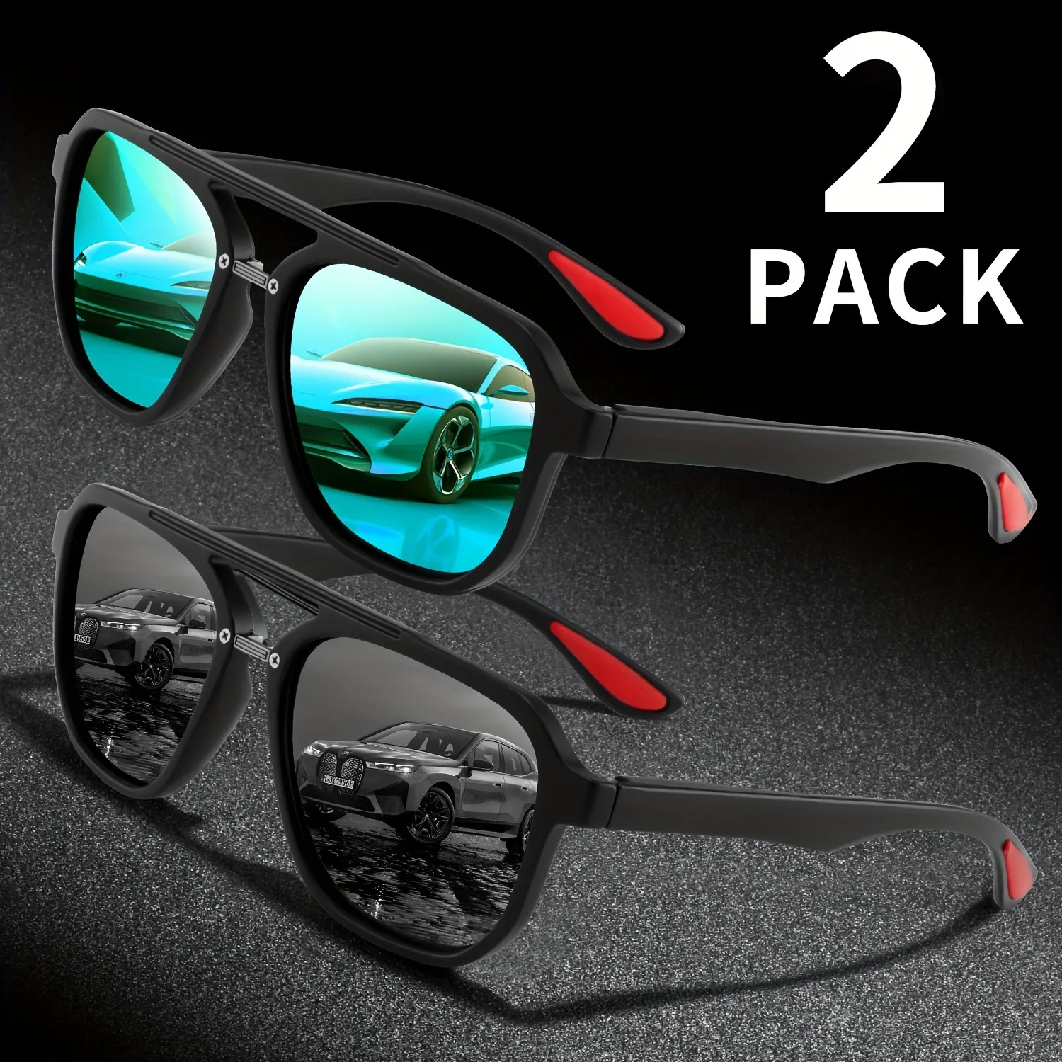 Designer Sunglasses - Retro Classic Shades Luxury Sunglasses For