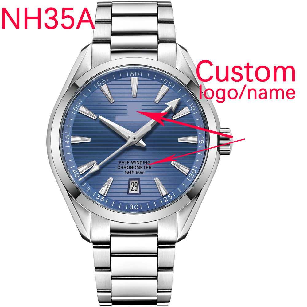 Luxury Watch Men - Luxury NH35 Movt Custom Logo 41mm