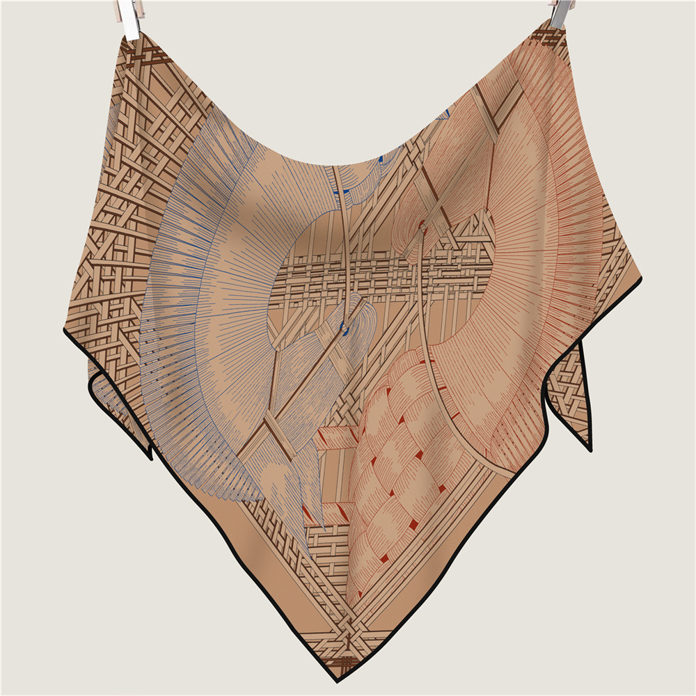 Cashmere Scarf - Triangle Shawls Winter Warm Scarfs Hand