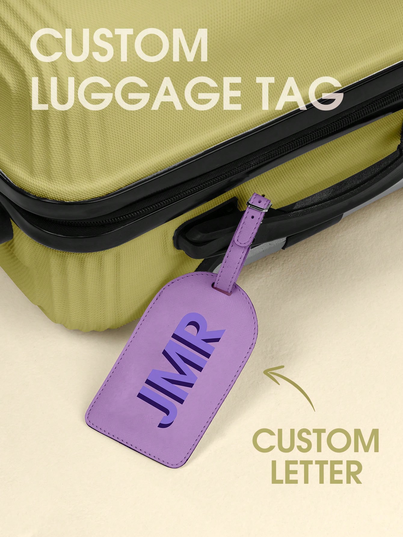 Personalized Initial Luggage T - Leather Briefcase recension och pris