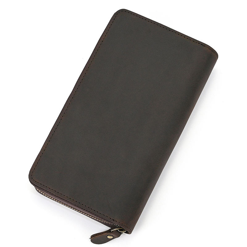 Genuine Leather Clutch Wallet  - Leather Wallet Men recension och pris