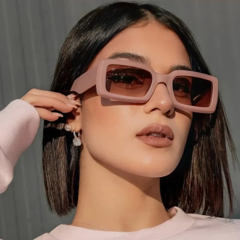 New Small Rectangular Women's  - Designer Sunglasses recension och pris