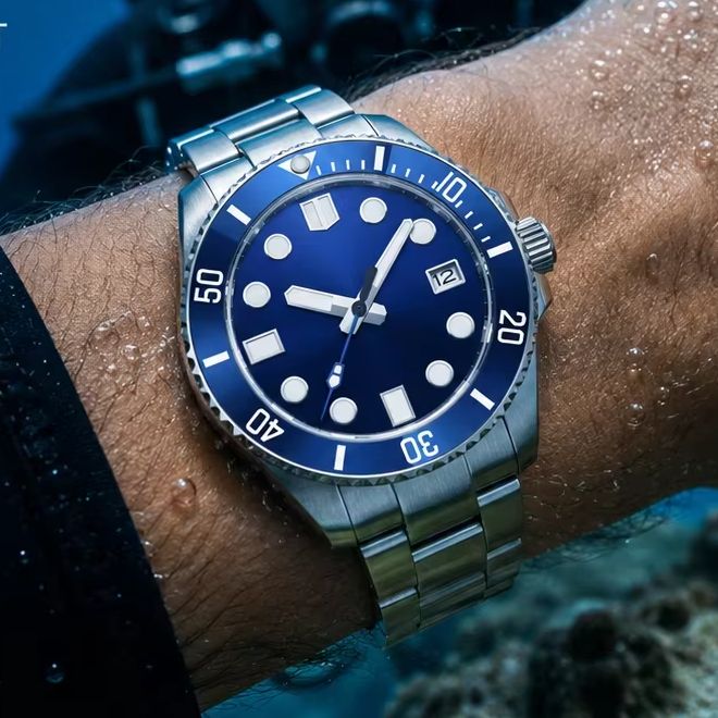 CUSTOM Logo 40mm Men's Automat - Luxury Watch Men recension och pris