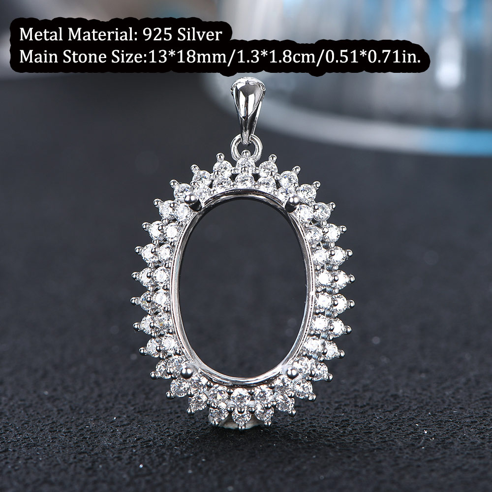 13x18mm S925 Sterling Silver R - Luxury Gift Set recension och pris