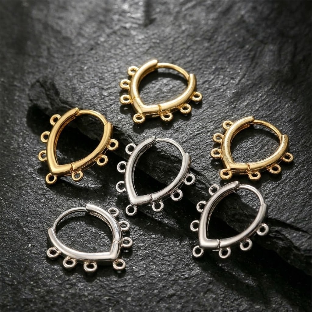2/4/6Pcs 18K Gold Plated Frenc - Gold Plated Jewelry recension och pris
