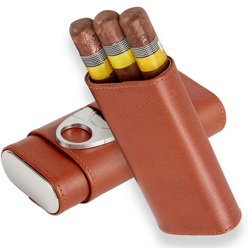 Portable Cigar Humidor Kit, Pr - Premium Cigar Case recension och pris