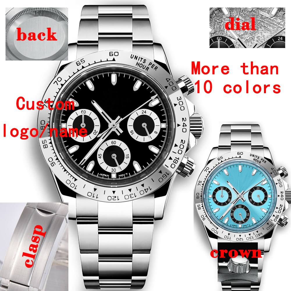 Custom 39mm Watch Quartz for M - Luxury Watch Men recension och pris