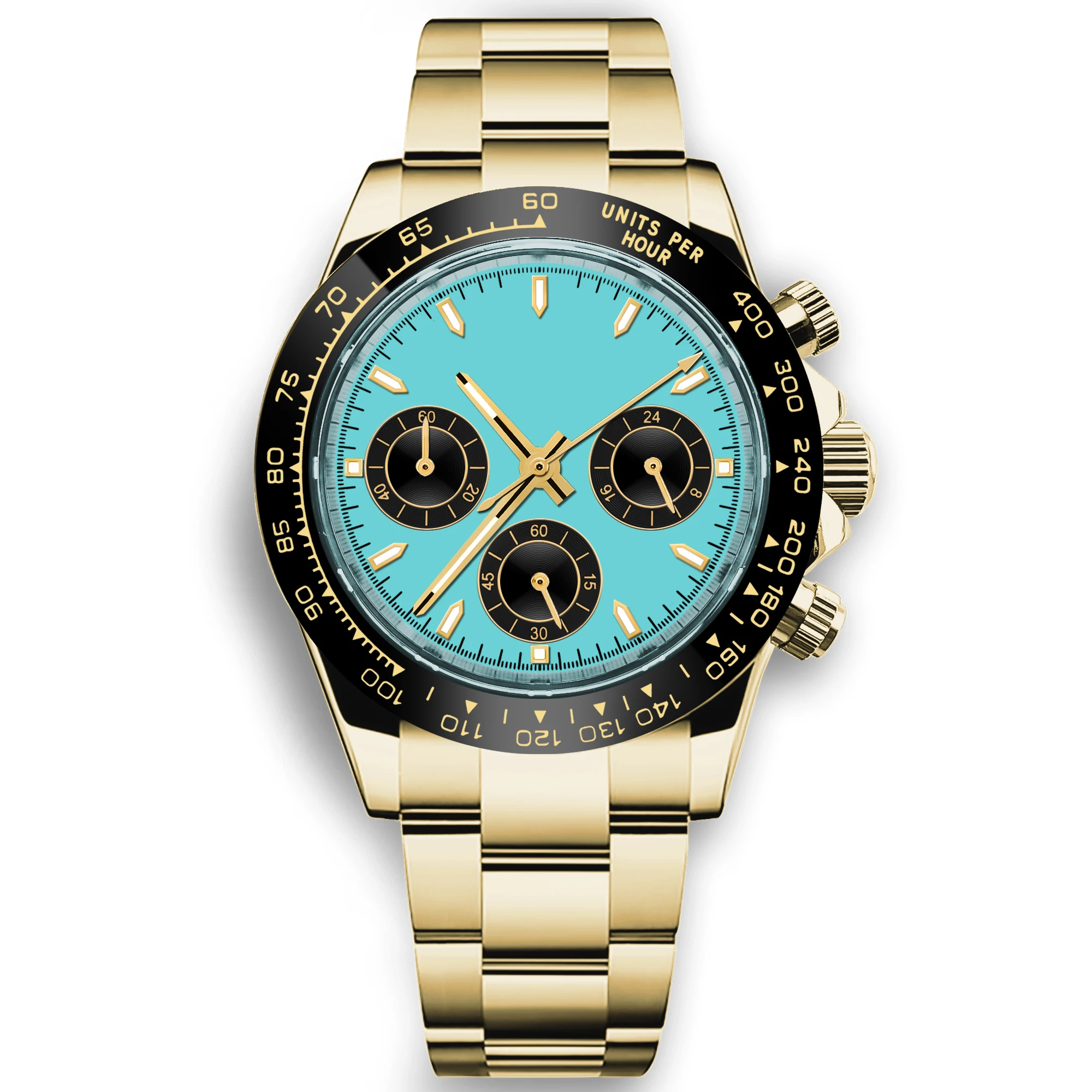 Custom 39mm Watch Quartz for M - Luxury Watch Men recension och pris