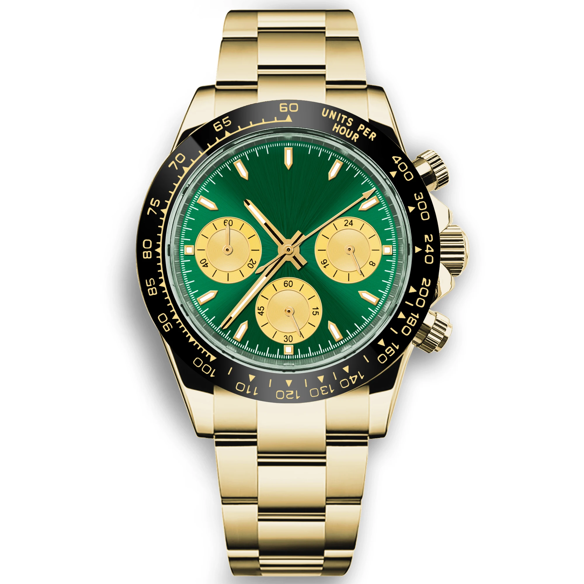 Custom 39mm Watch Quartz for M - Luxury Watch Men recension och pris