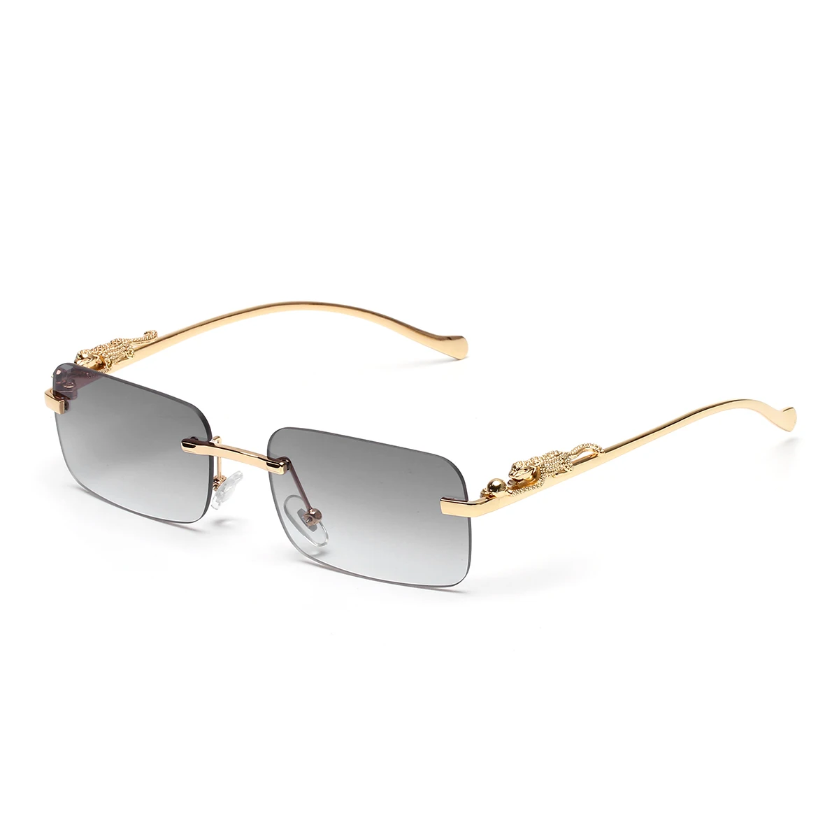 Rimless Sunglasses UV400 Fashi - Designer Sunglasses recension och pris