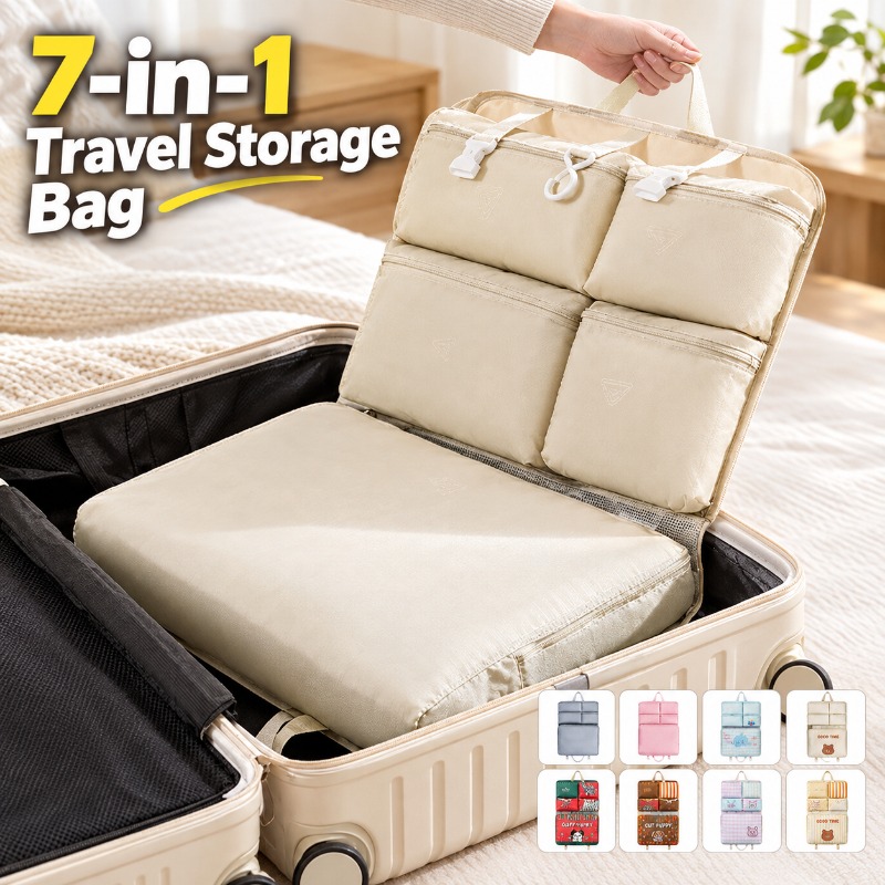 7-in-1 Travel Storage Bag, Por - Travel Luggage Set recension och pris
