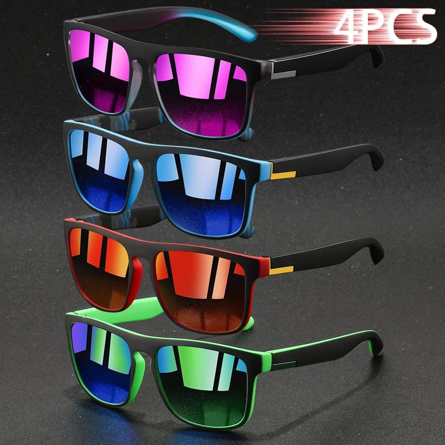 1/4PCS Fashion Vintage Square  - Designer Sunglasses recension och pris