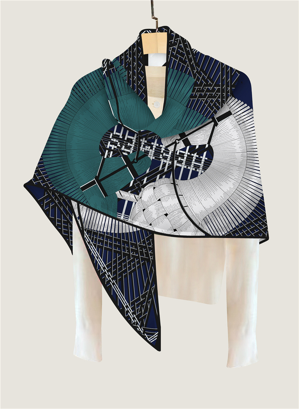 Triangle Shawls Winter Warm Sc - Cashmere Scarf recension och pris